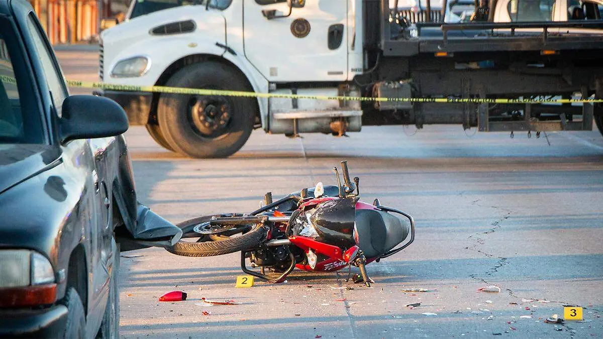 accidente motociclista