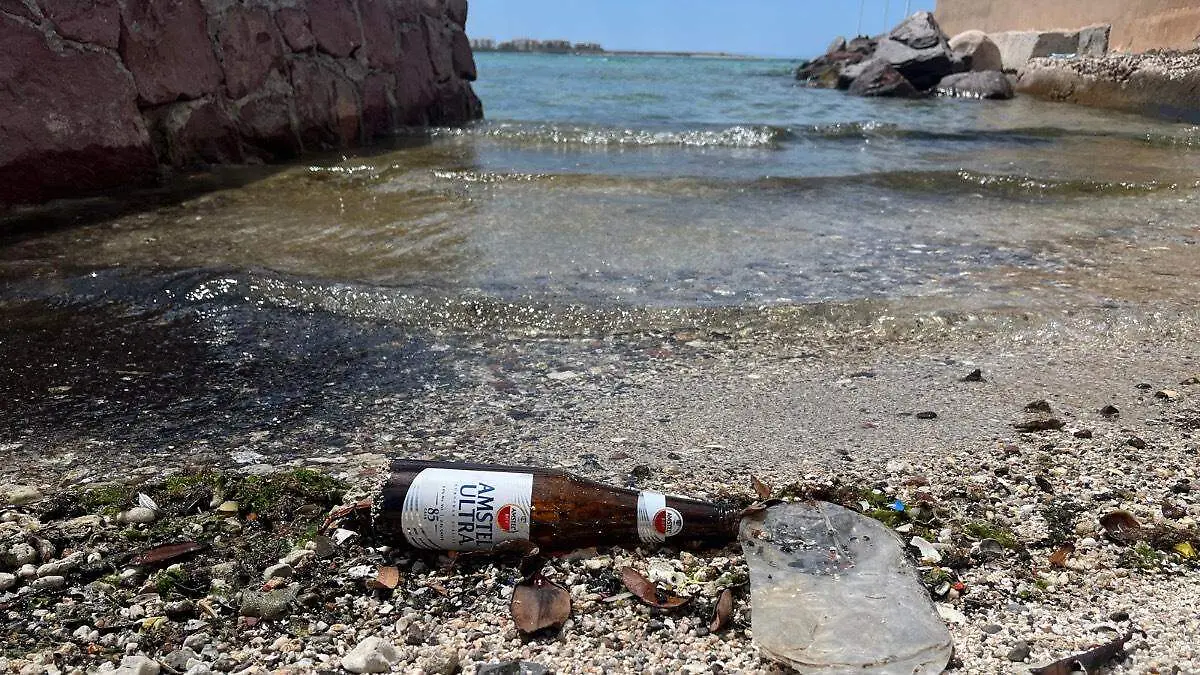 botella-cerveza-orilla-playa-la-paz