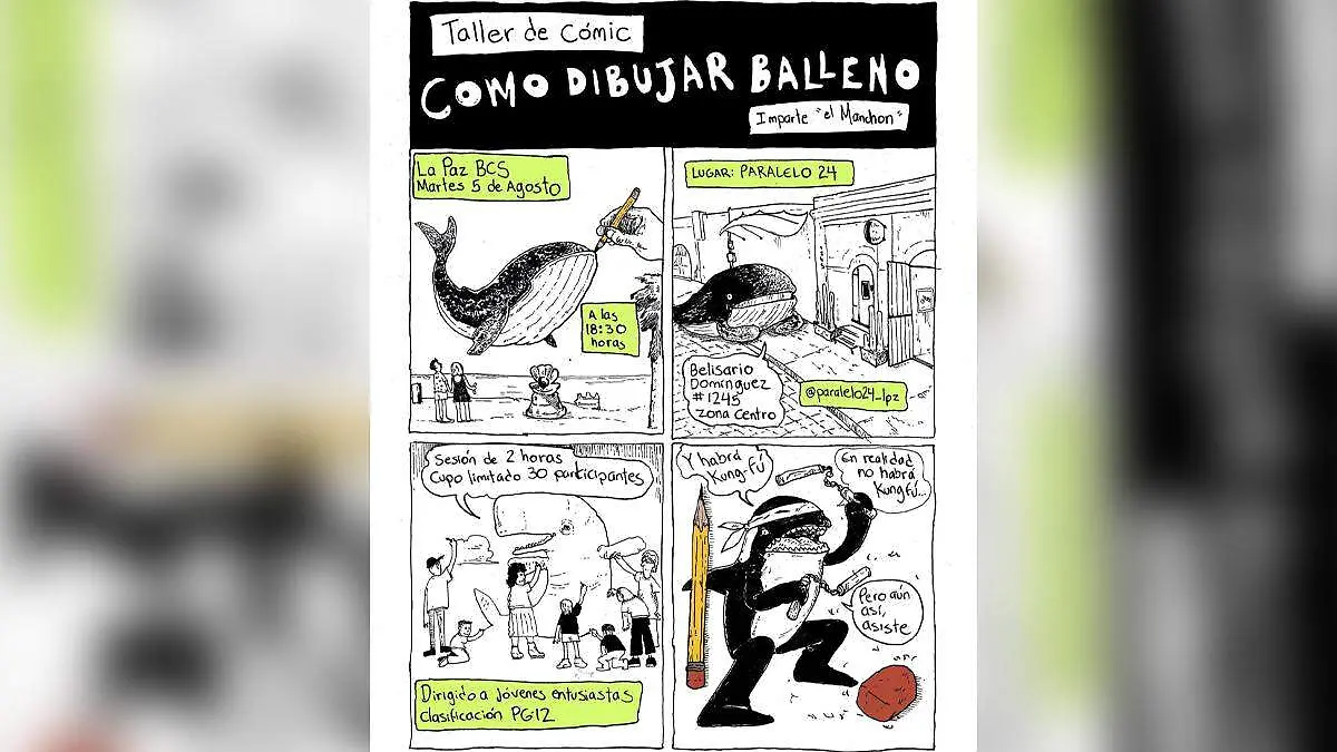 taller de dibujo manchon