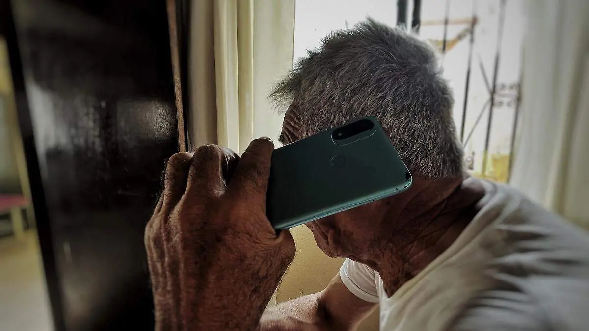 Llamada de extorsion adulto mayor