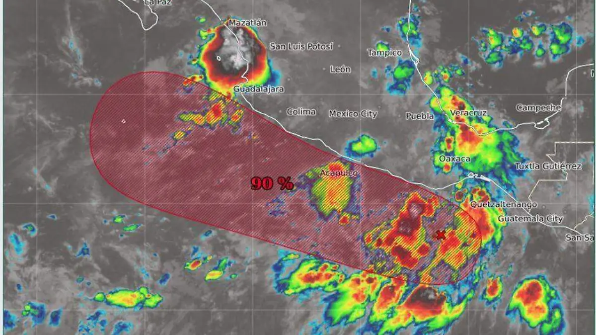 posible tormenta mario