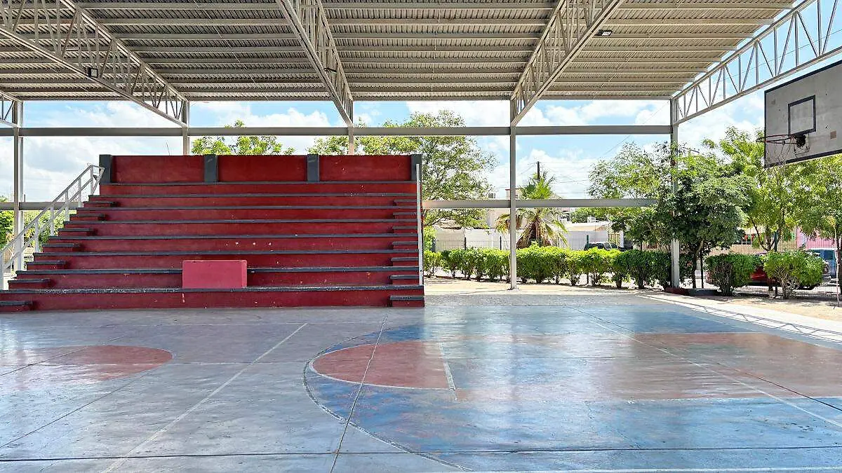 instalaciones deportivas cancha basquet en la paz