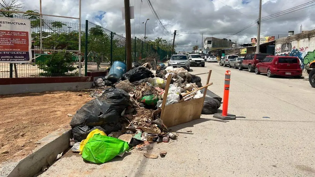 basura en calles de los cabos 1