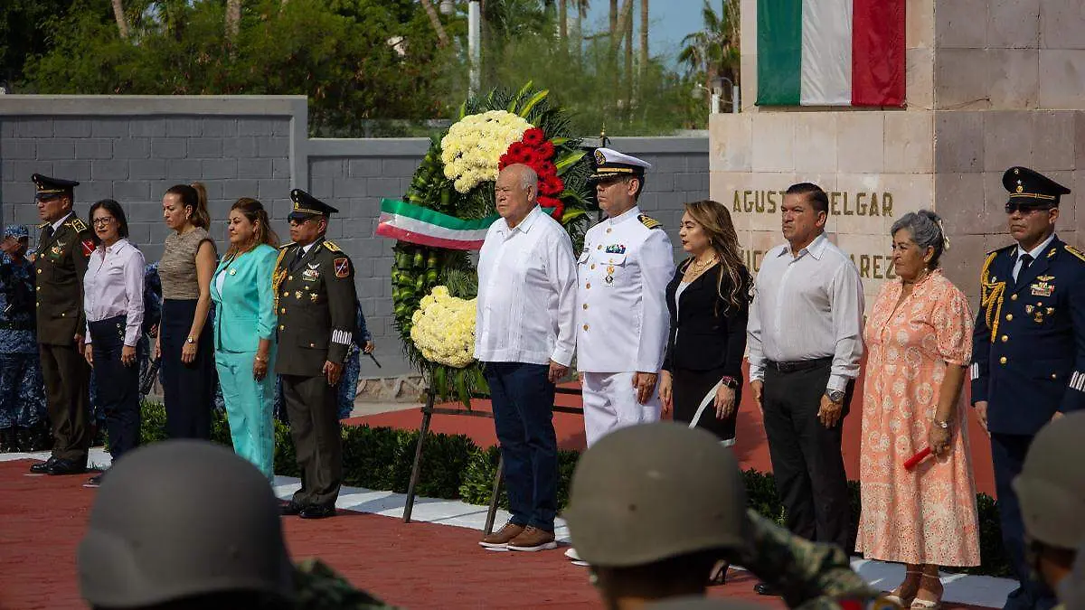 guardia de honor ninos heroes 2025