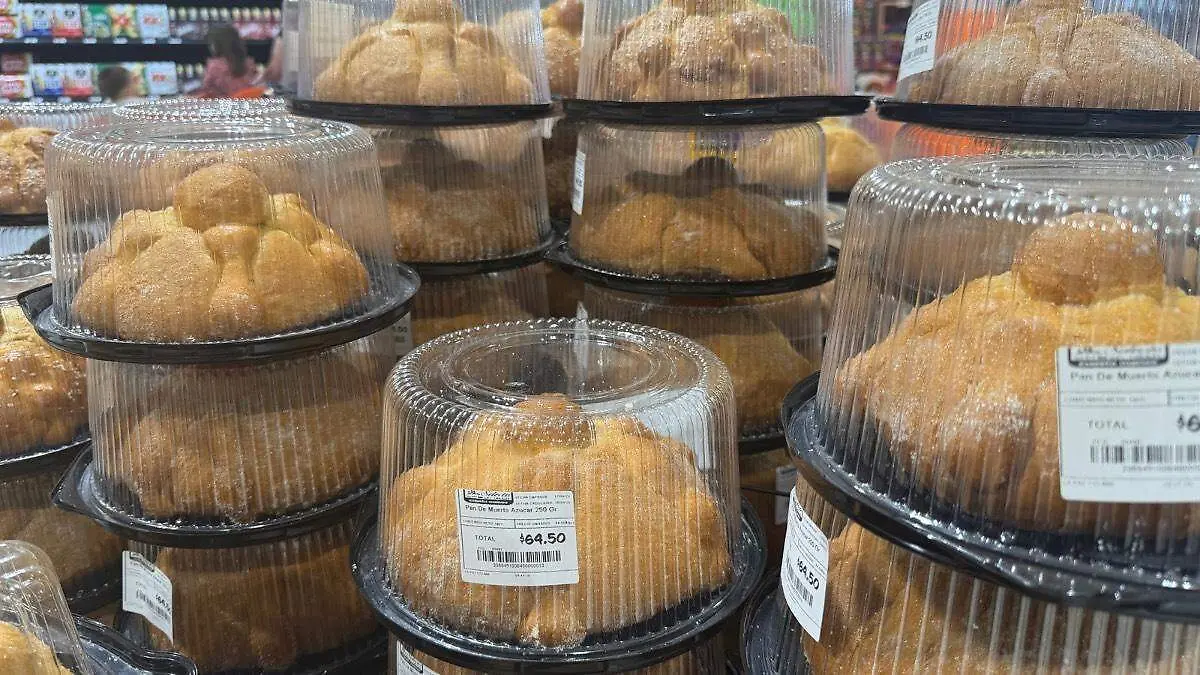 Pan de muerto supermercado