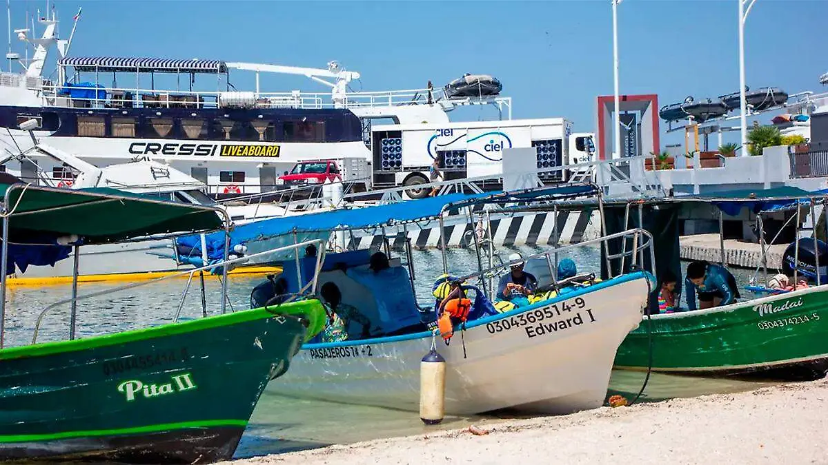 lanchas y pangas de prestadores de servicios turisticos