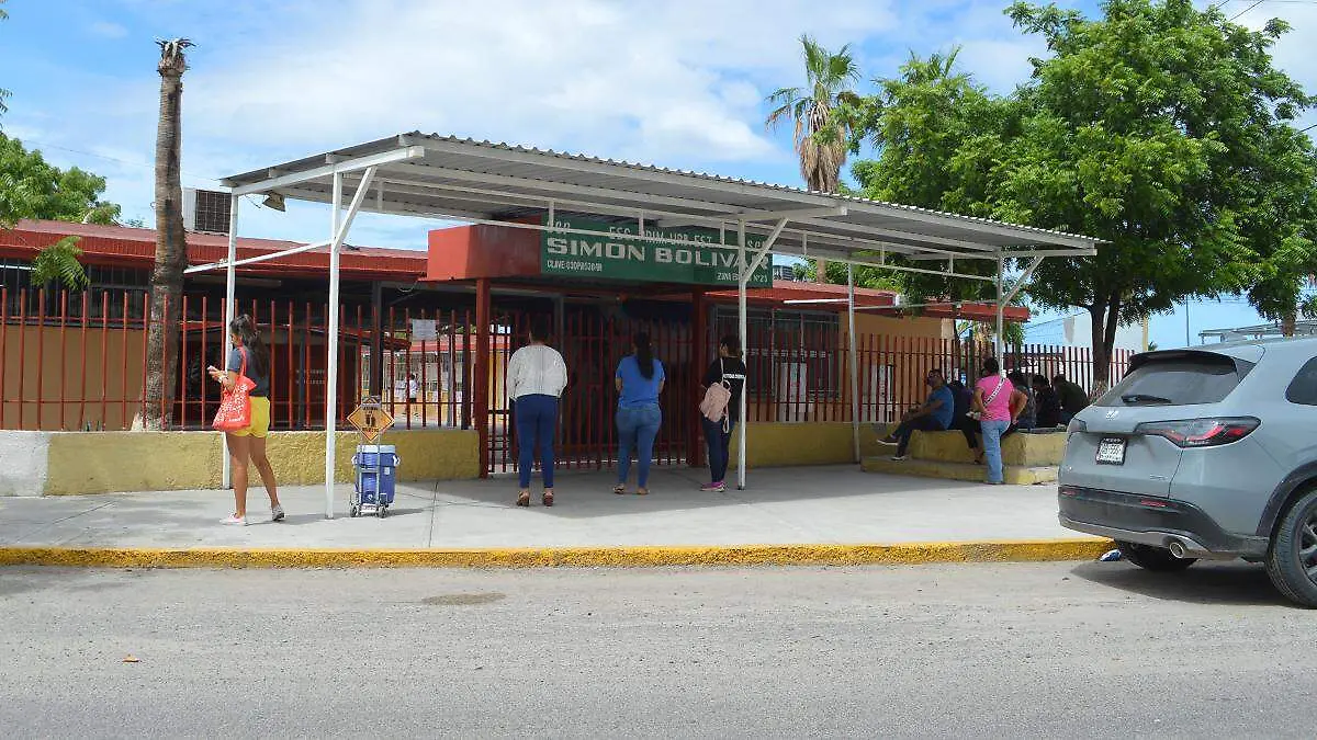 escuela a la salida