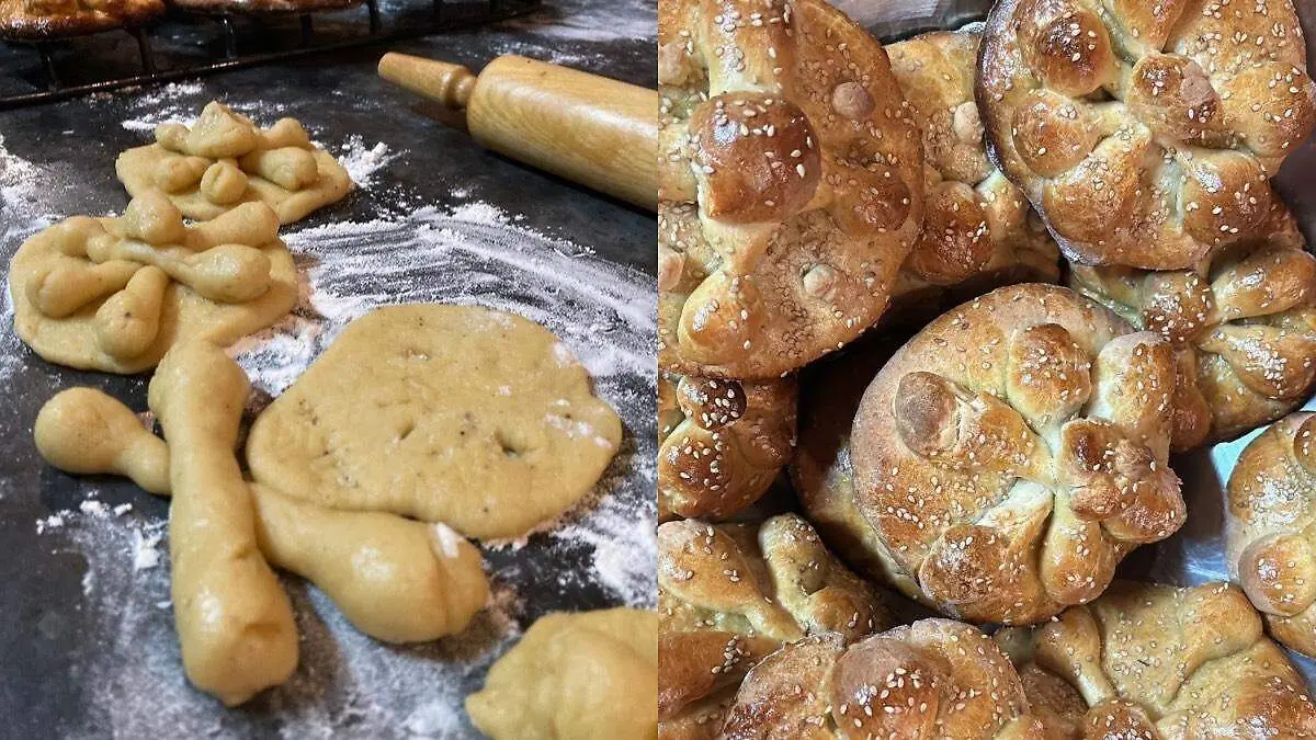 Elaboracion pan de muerto