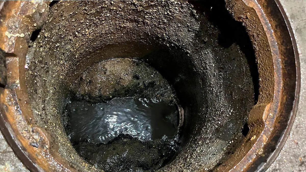 fuga drenaje-camino-real