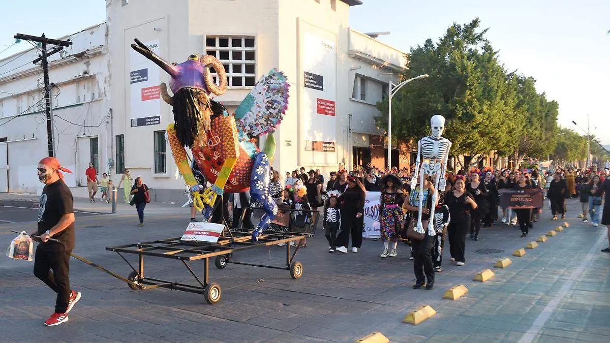 desfile catrinas malecon tewal