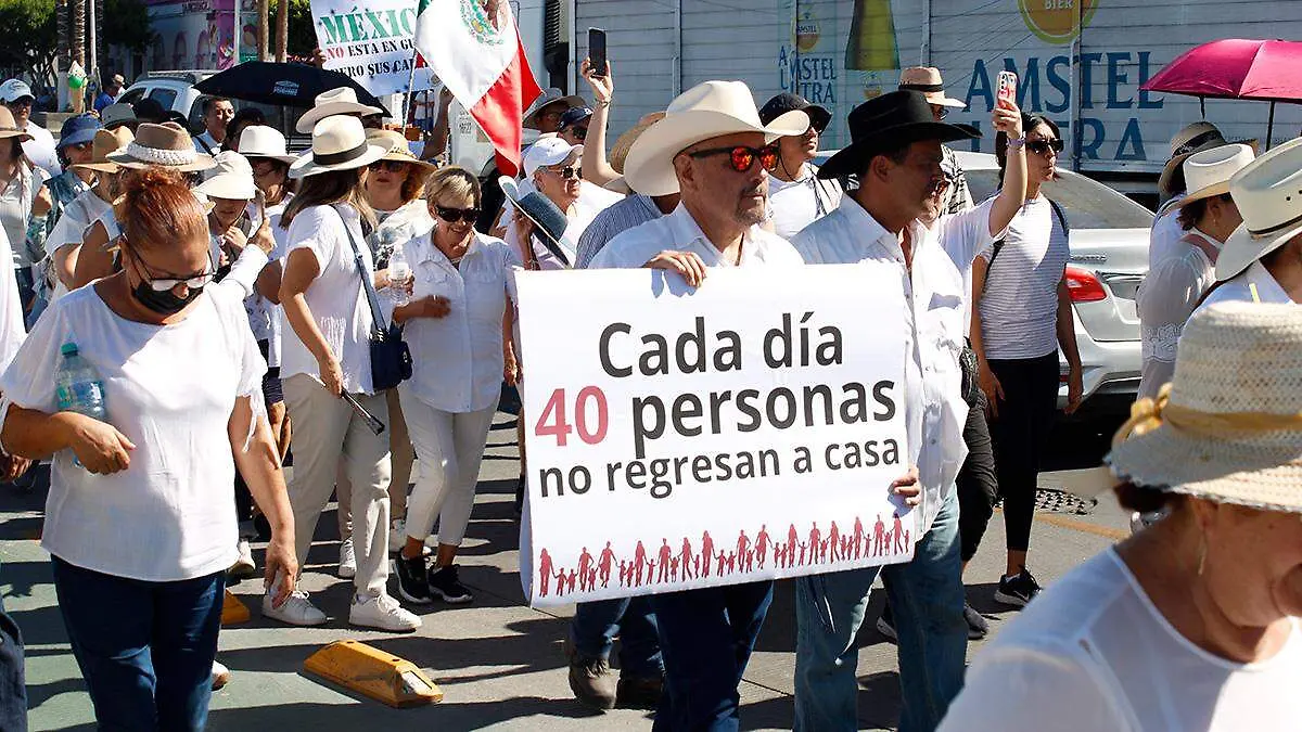 contingente-manifestacion generacion z en la paz