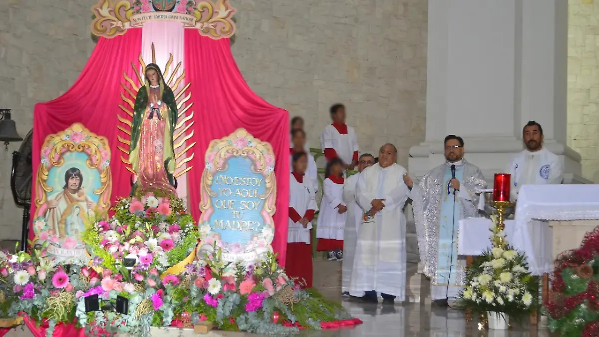 Misa virgen de guadalupe