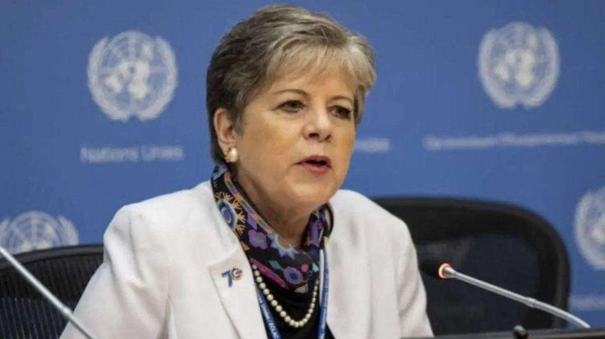 Alicia Barcena en la cop30