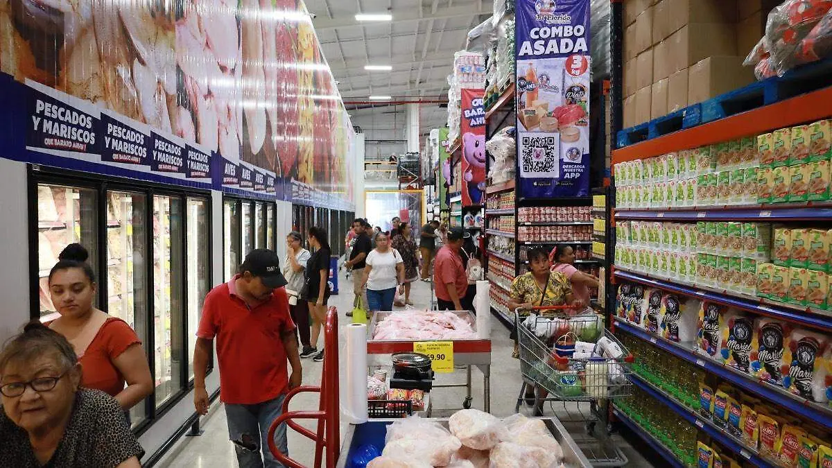 compras personas en super florido