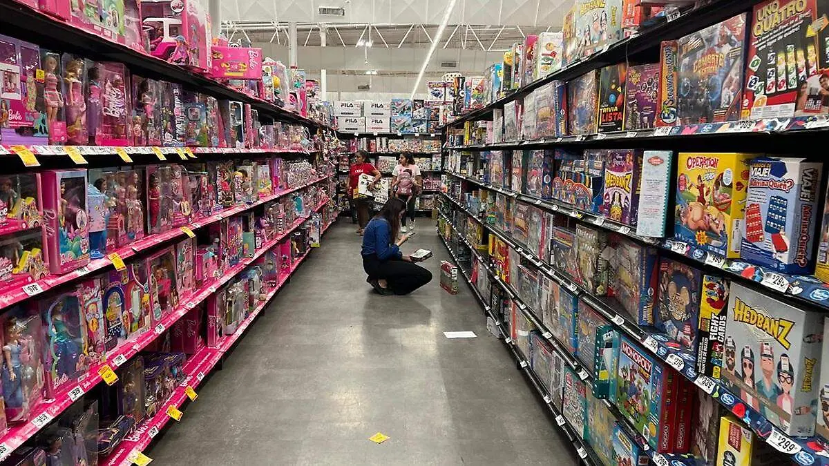 Pasillo de juguetes 