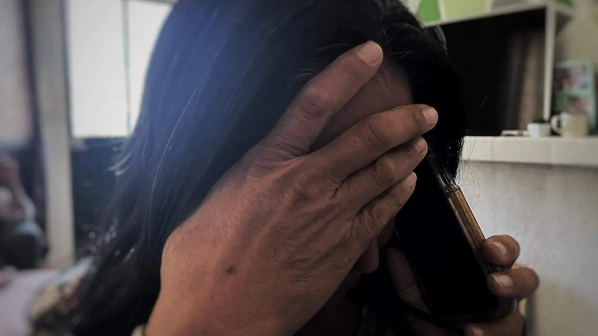 Llamada telefónica extorsionista