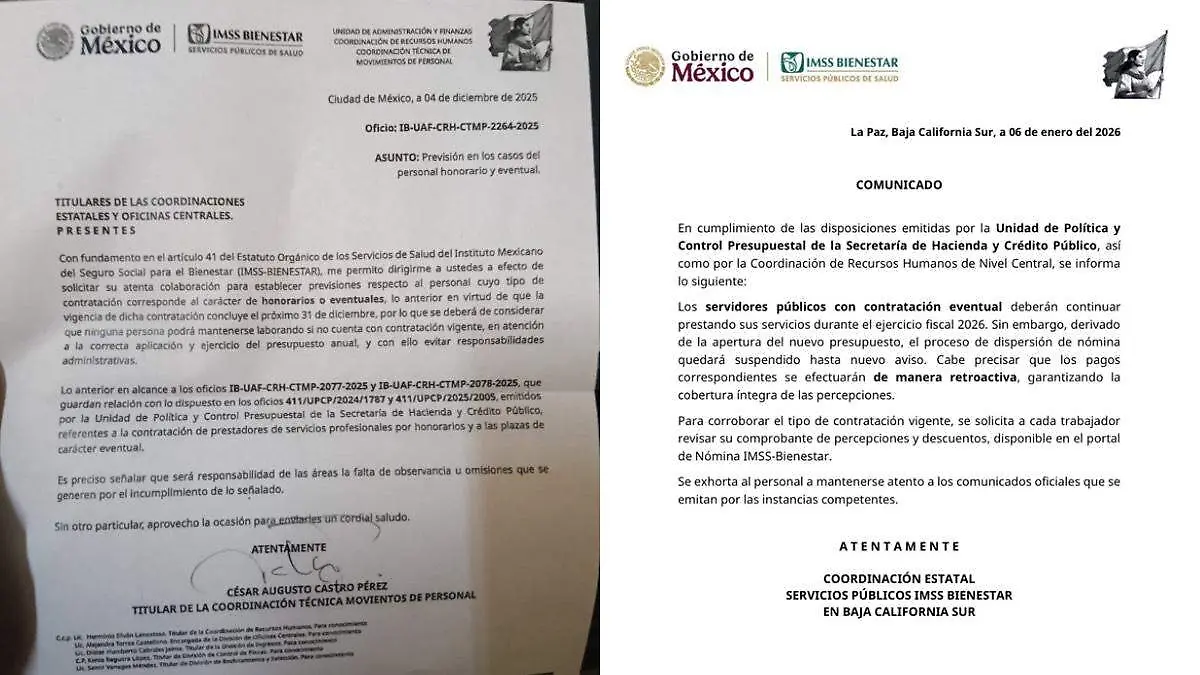 Documentos imss bienestar