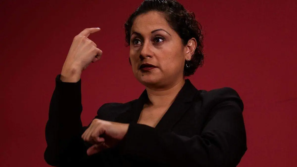 interprete de lenguaje de señas