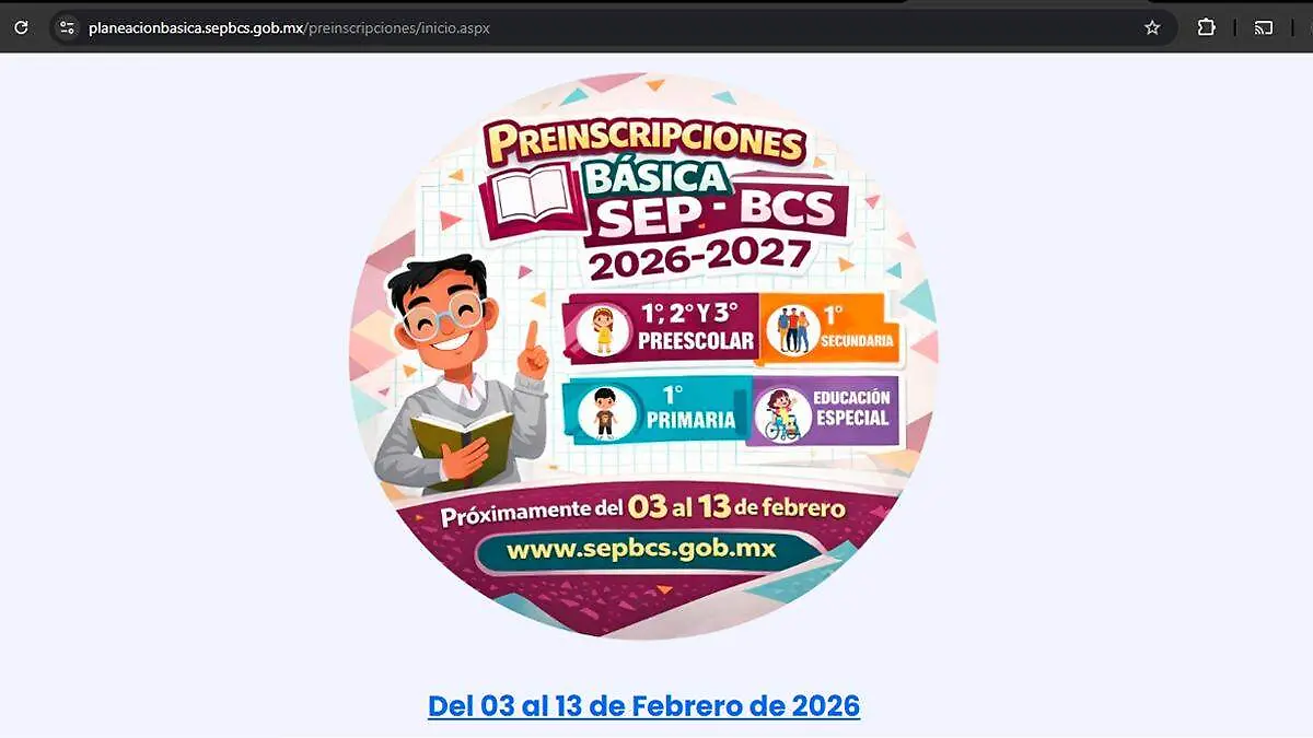 siprees registro preinscripciones