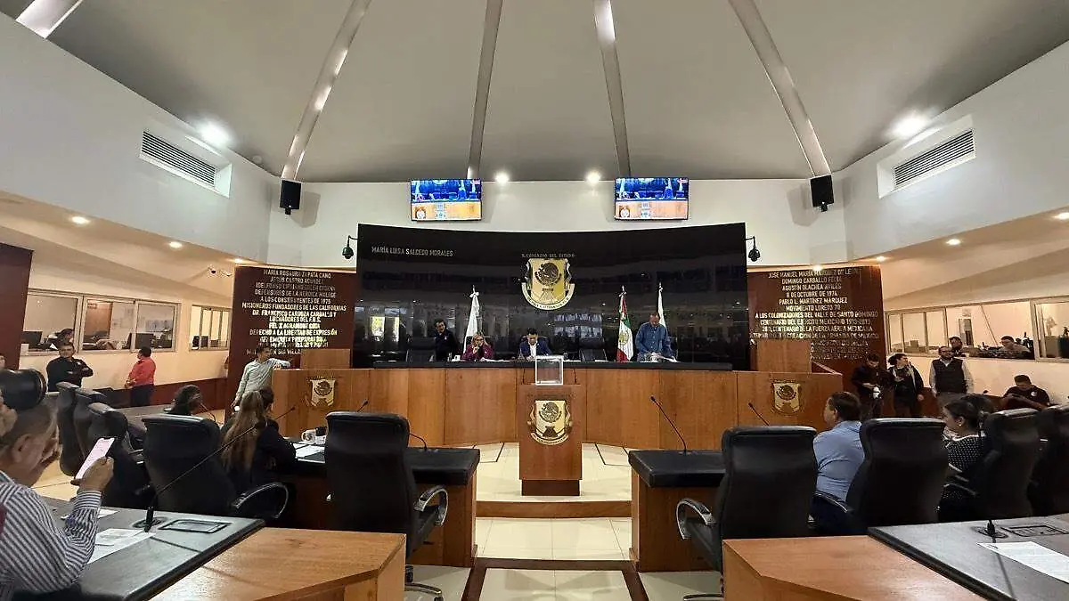 Sala de sesiones congreso BCS