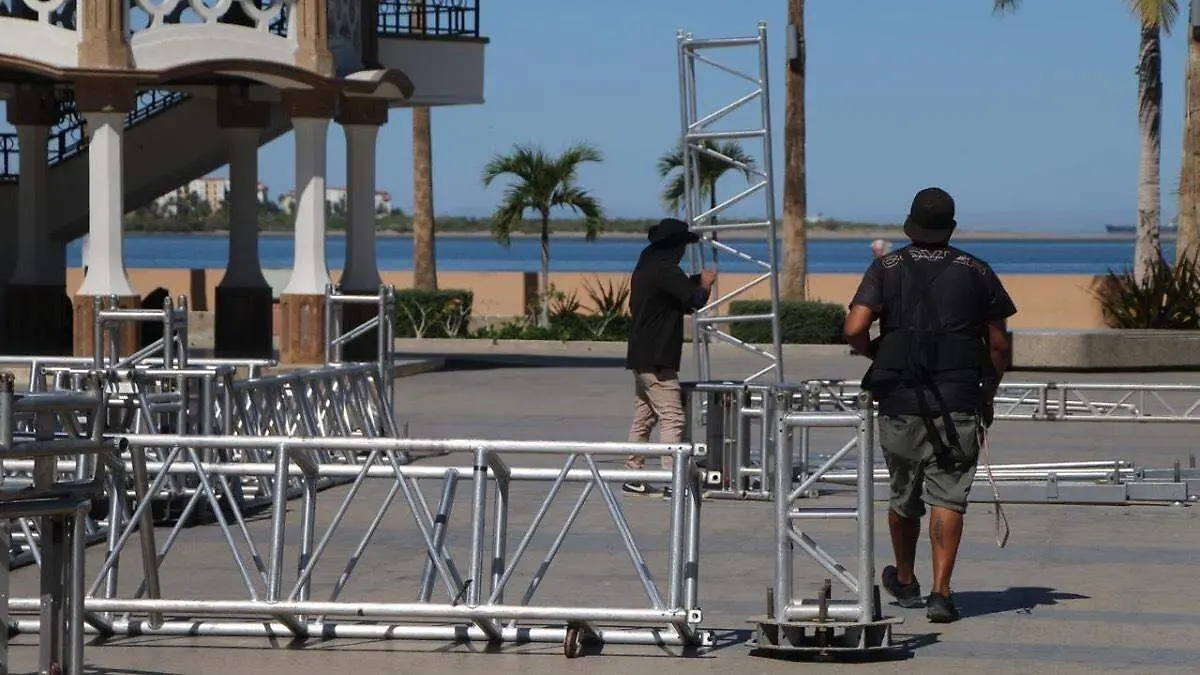 Avances instalacion carnaval - 2