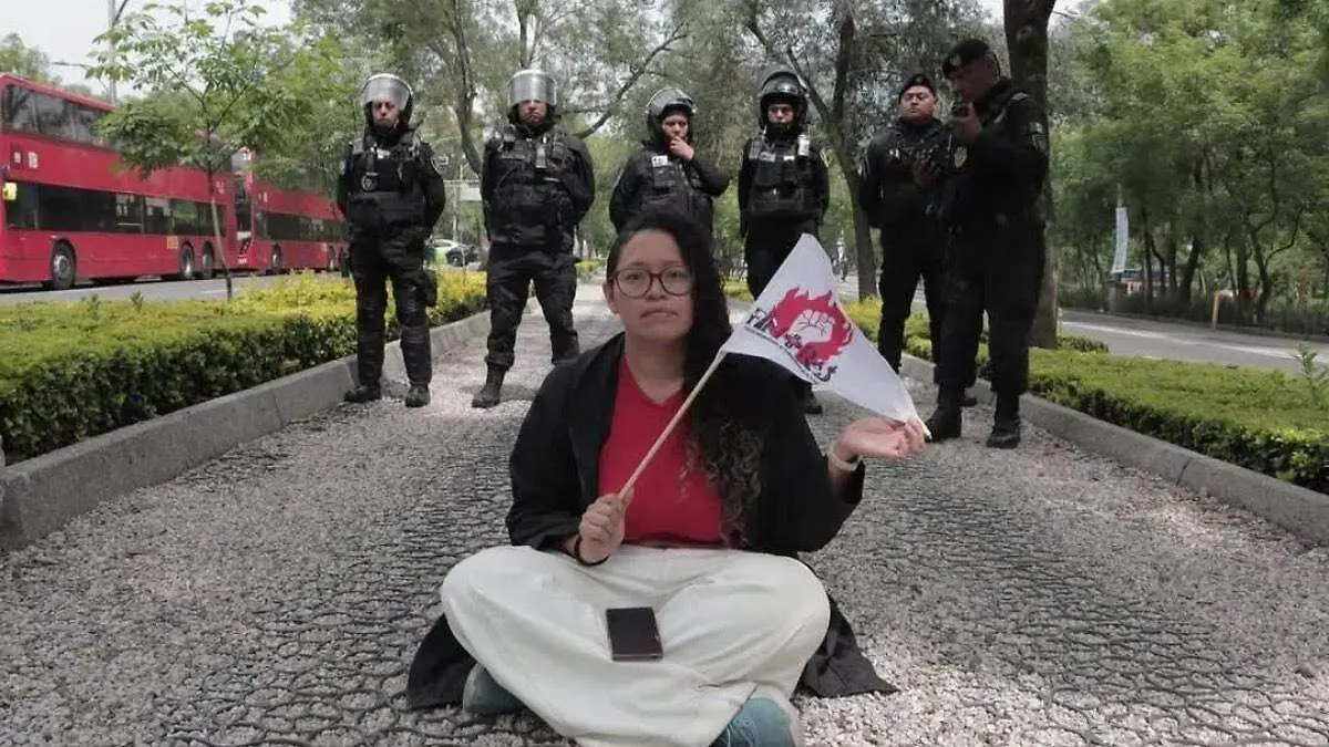Dra Maria Belen protesta