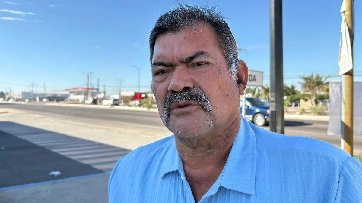 Francisco Diaz, padre de persona desaparecida