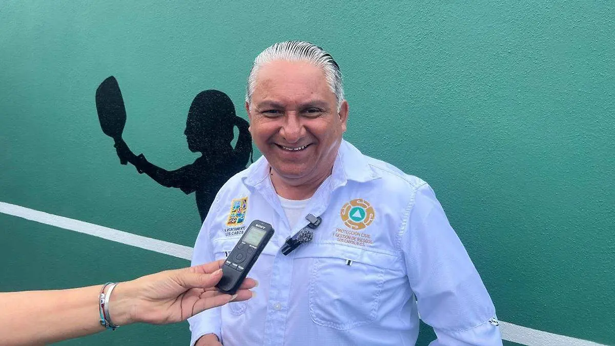 Francisco cota, director de proteccion civil