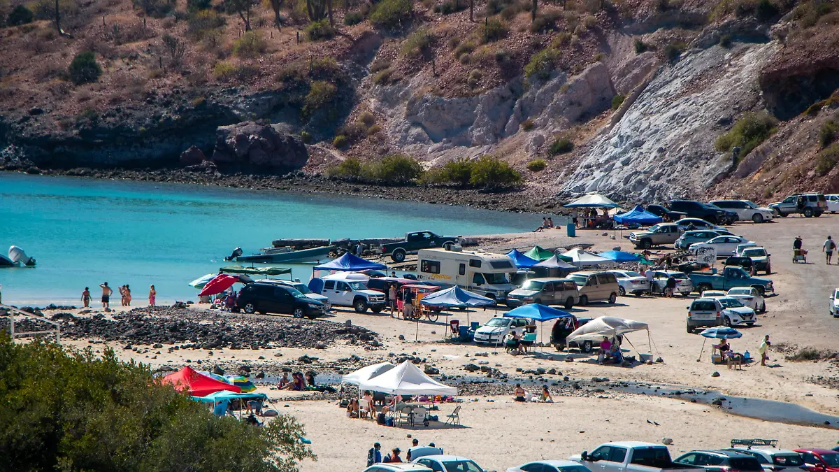 Playa pichilingue semana santa