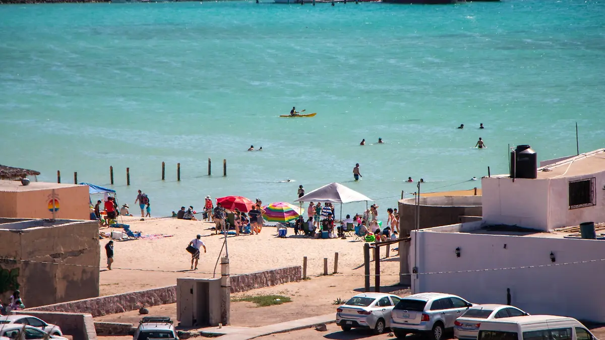 Playa pichilingue semana santa- 2