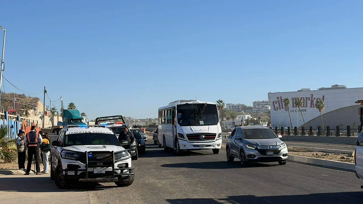bloqueo en glorieta fonatur
