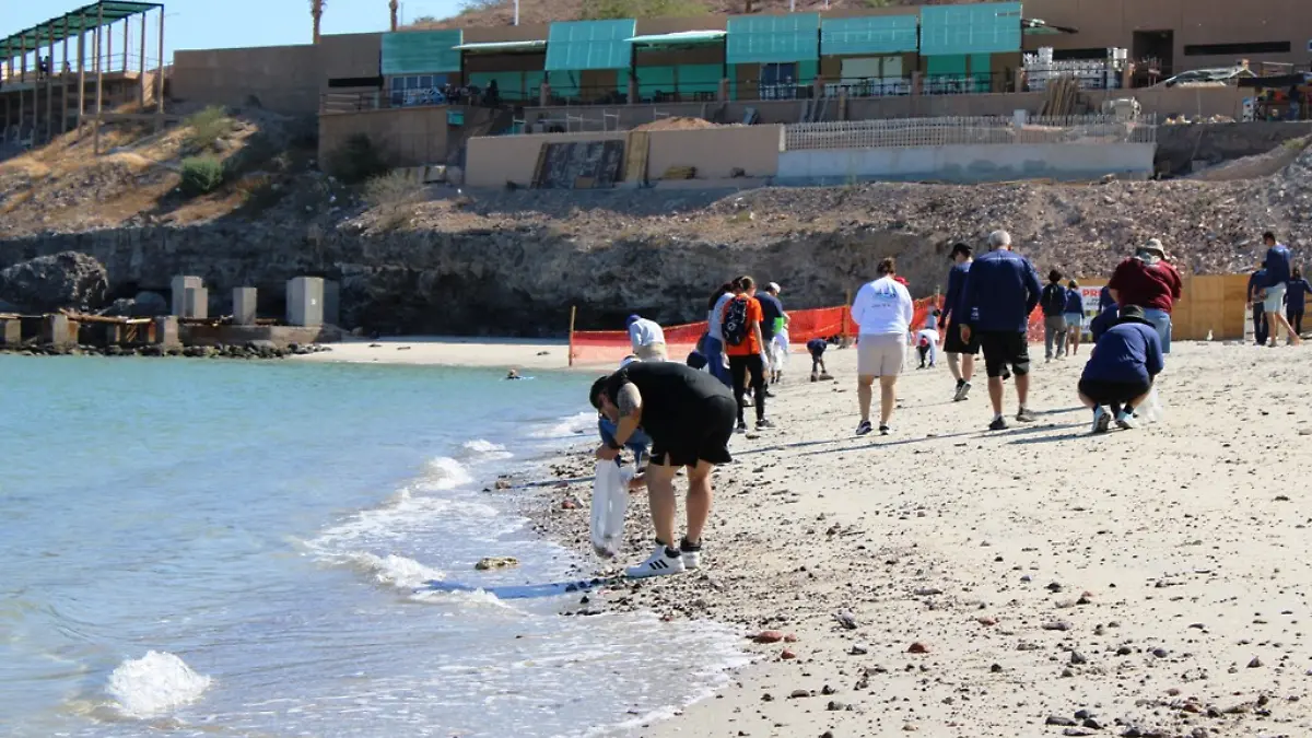 grupo-voluntarios-limpiando-playa-la-paz