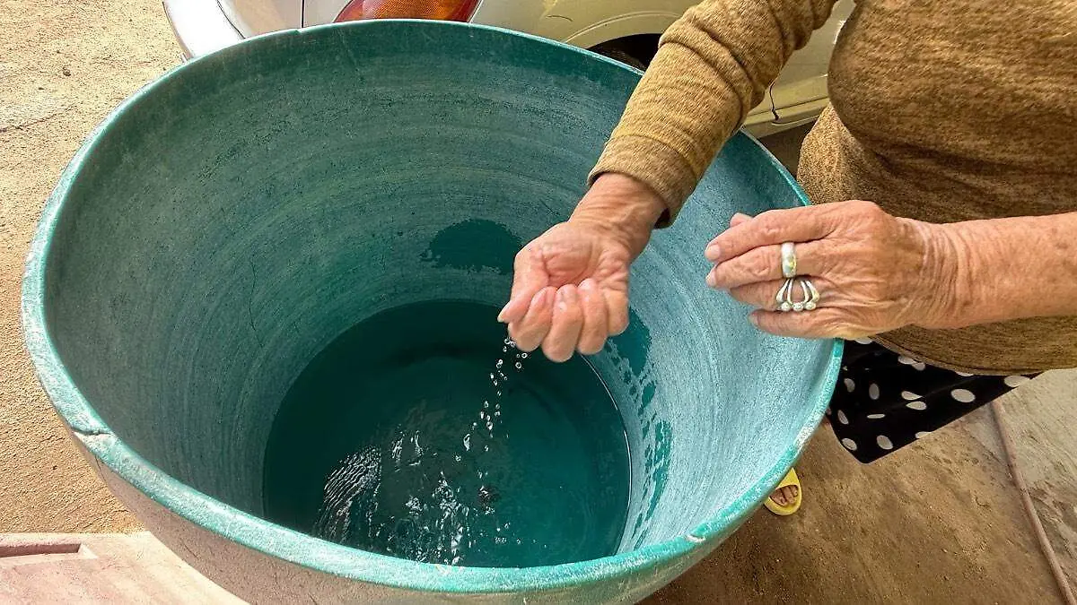 Acumulación de agua