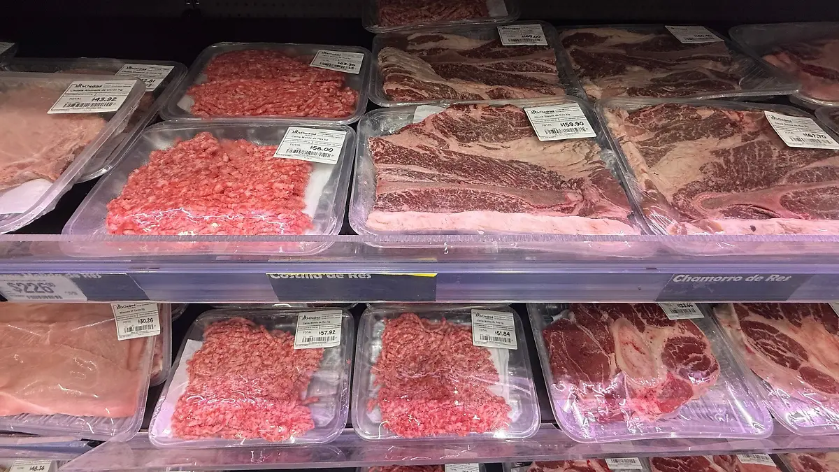 Carne de res en venta