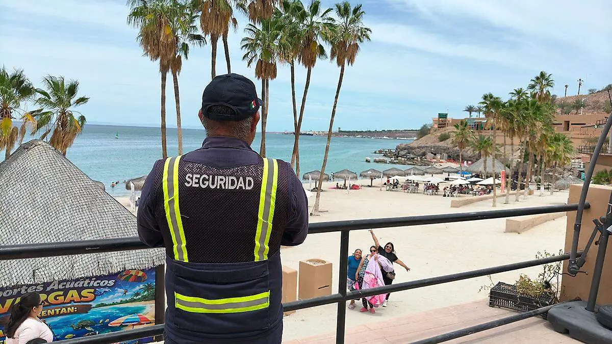 seguridad en playa el coromuel