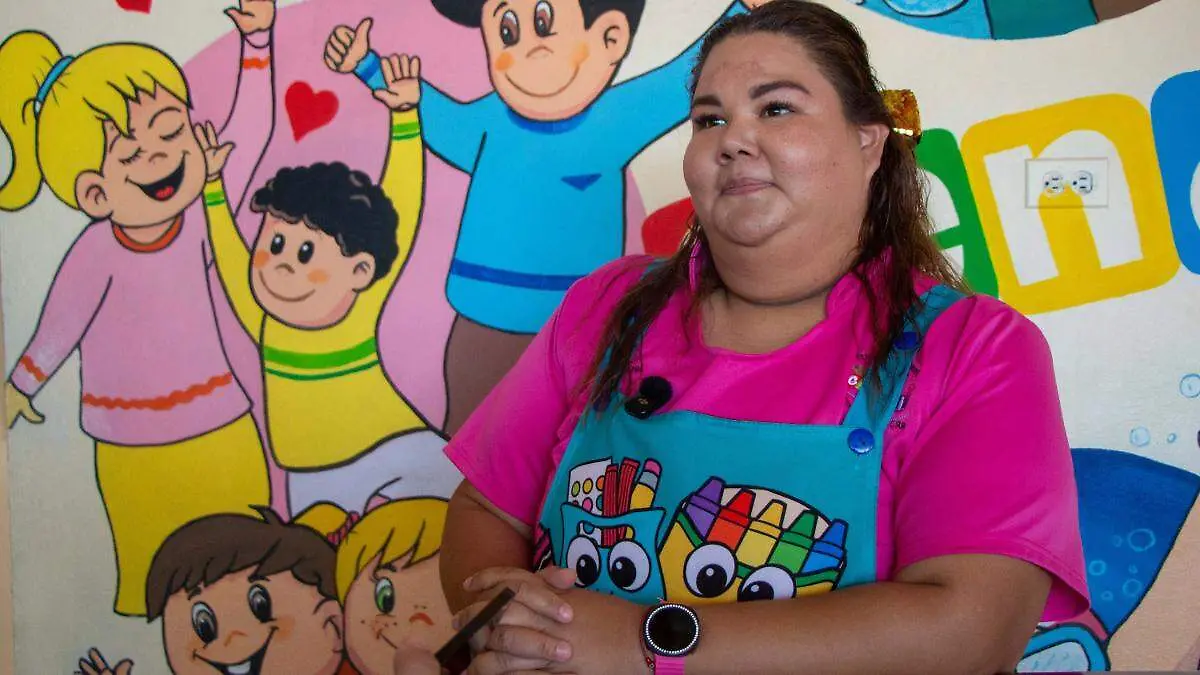 Vianey Amador, educadora del CENDI