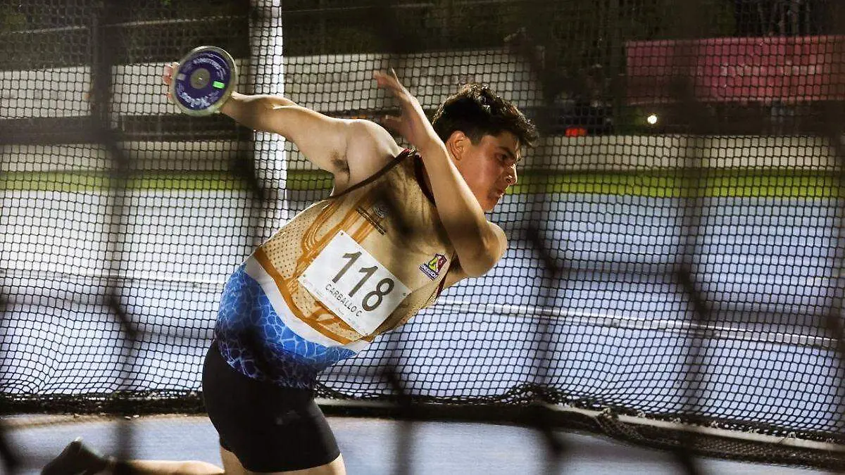 conade lanzamiento de disco atletismo