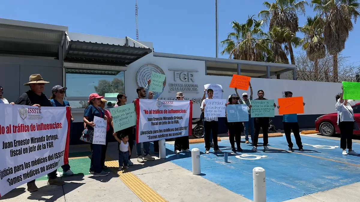 Manifestación fiscalía