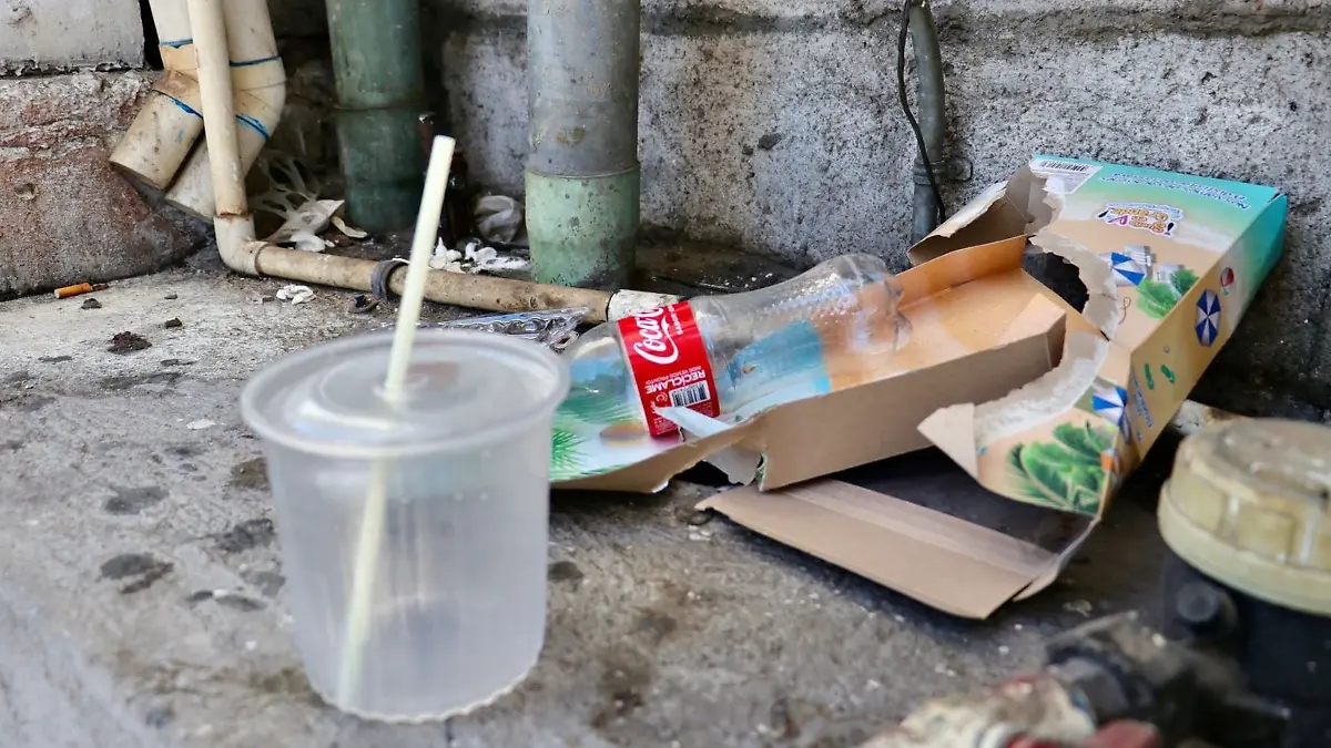 Basura plástica