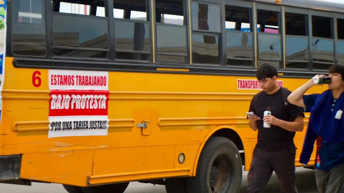 Transporte protesta 2