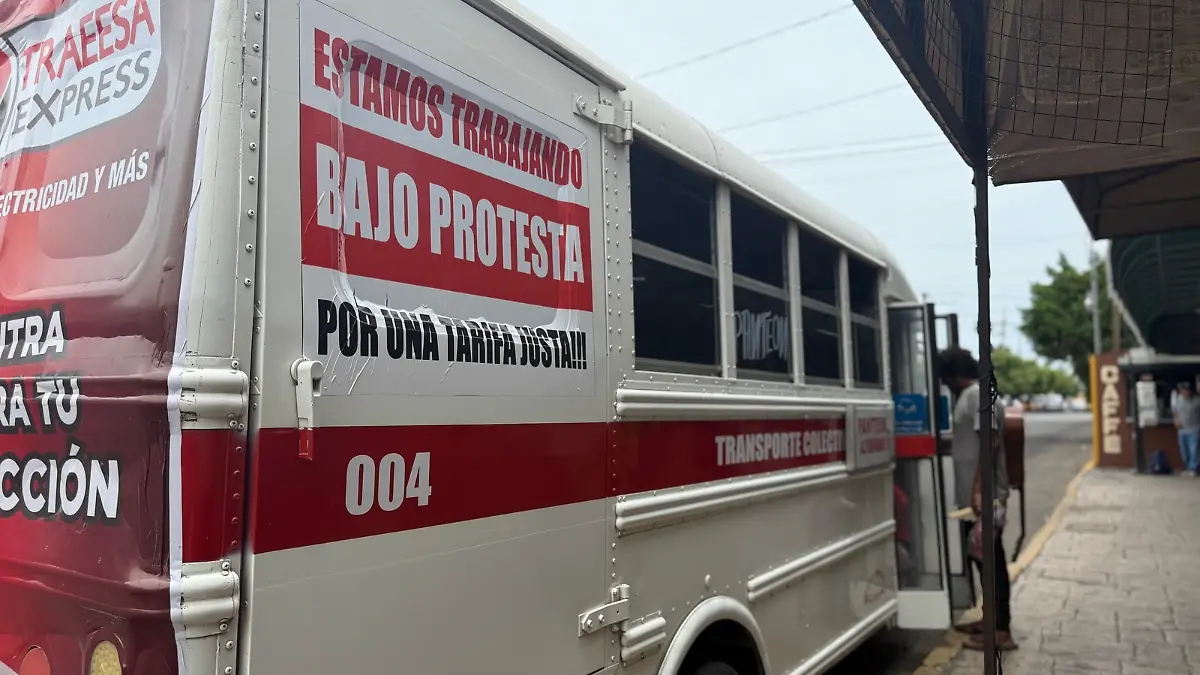 Transporte protesta 3
