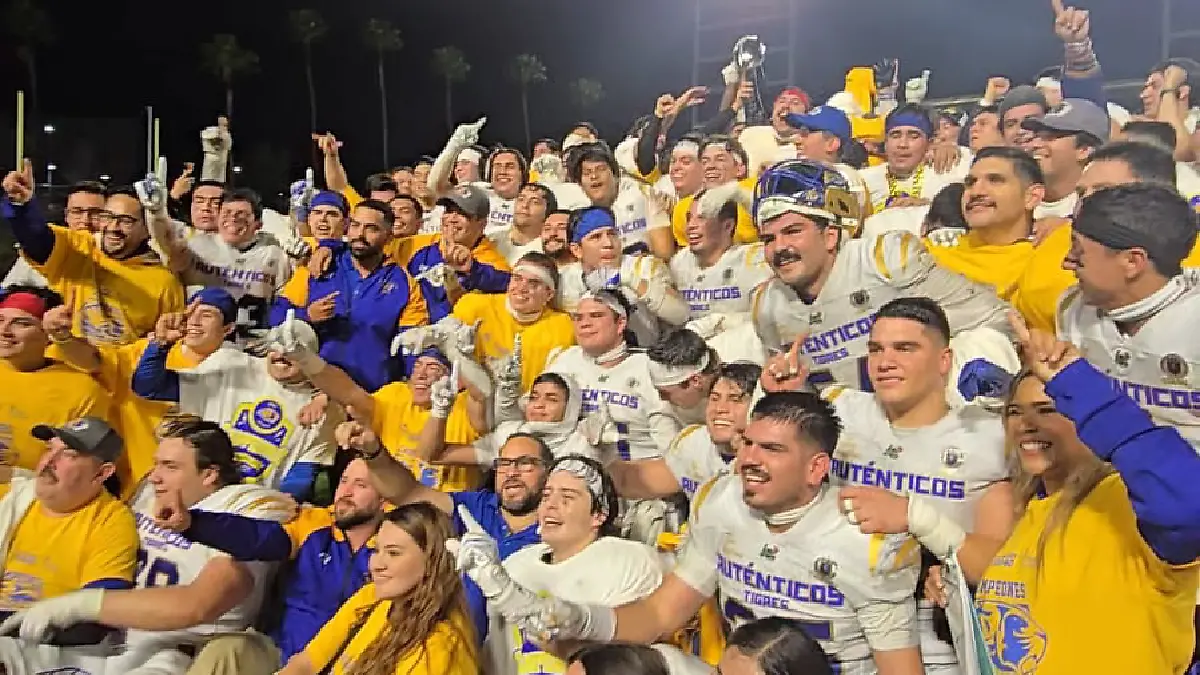 Auténticos Tigres venció al Tec de Monterrey y se corona en la temporada 2025