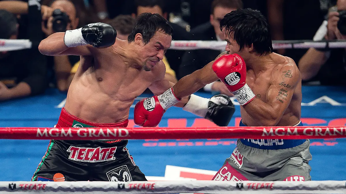 La última pelea entre Márquez y Pacquiao terminó en un histórico triunfo para el mexicano
