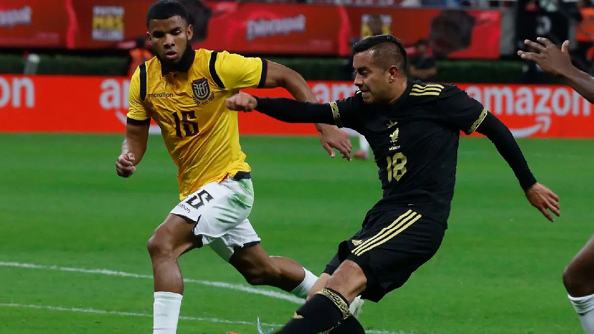 México y Ecuador empataron en el Estadio Akron / Foto: Erik Estrella