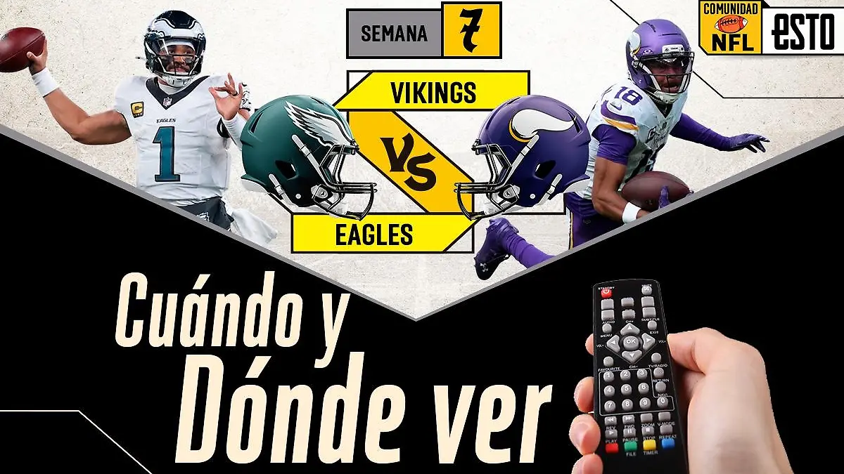 Eagles busca quiere dejar atrás su racha de dos derrotas ante los Vikings