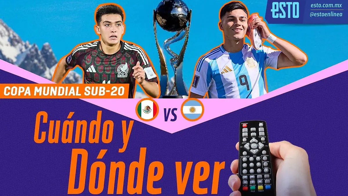 México juega contra Argentina en el Mundial Sub 20   ARTE ABRIL HERNÁNDEZ