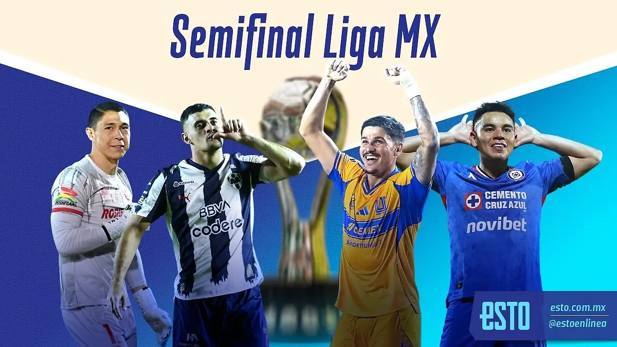 Horarios de las semifinales de la Liga MX
