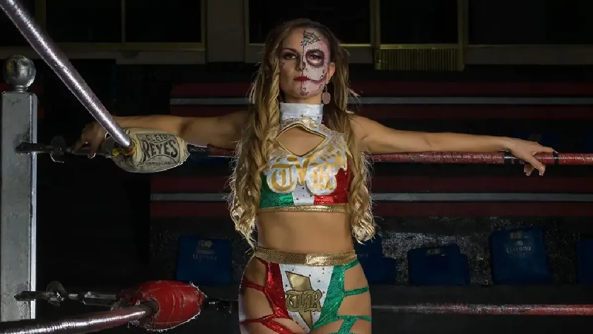 Thunder Rosa, la heroína mexicana en AEW /Foto Ig thunderrosa22