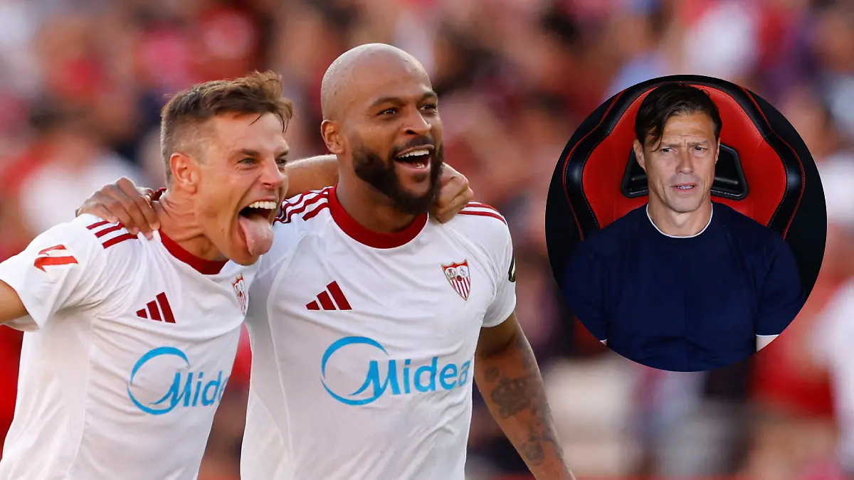 Matías Almeyda y Sevilla golean a Barcelona   FOTO REUTERS