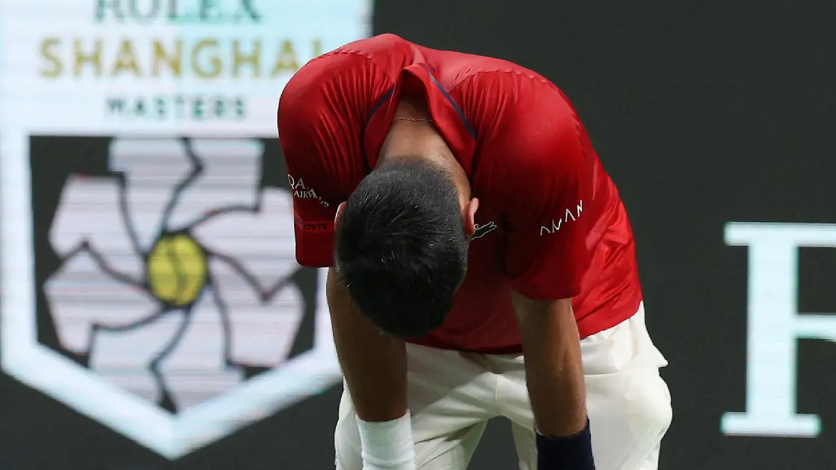 Novak Djokovic es eliminado del Master 1000 de Shangái foto  Reuters